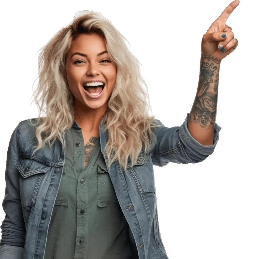 Attractive Blonde Woman Excited to Get Affordable Car Insurance in California