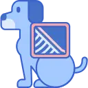 Cartoon Pet X ray Icon