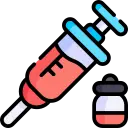 Cartoon Vet Care Vaccine icon