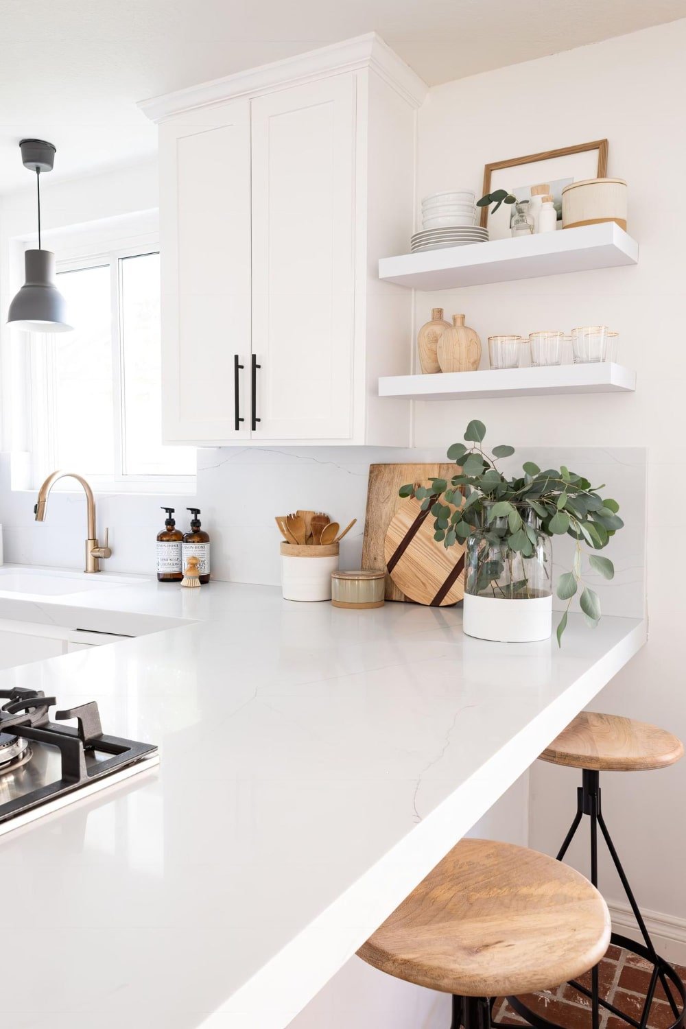 Kitchen upgrade and remodel featuring functional design for homes with top- rated insurance policies