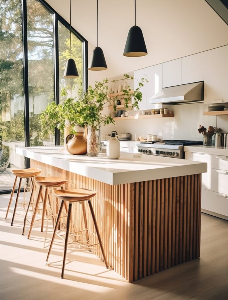 Beautiful new kitchen with contemporary style, ideal for insured properties